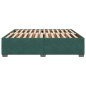 vidaXL Bettgestell ohne Matratze Dunkelgrün 200x200 cm Samt vidaXL Bettgestell ohne Matratze Dunkelgrün 200x200 cm Samt