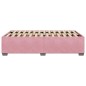 vidaXL Bettgestell Rosa 120x200 cm Samt vidaXL Bettgestell Rosa 120x200 cm Samt