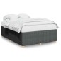 vidaXL Bettgestell ohne Matratze Dunkelgrau 140x200 cm Stoff vidaXL Bettgestell ohne Matratze Dunkelgrau 140x200 cm Stoff