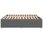 vidaXL Bettgestell ohne Matratze Dunkelgrau 180x200 cm Stoff vidaXL Bettgestell ohne Matratze Dunkelgrau 180x200 cm Stoff