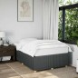 vidaXL Bettgestell ohne Matratze Dunkelgrau 120x200 cm Stoff vidaXL Bettgestell ohne Matratze Dunkelgrau 120x200 cm Stoff