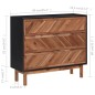 vidaXL Sideboard 90x33,5x80 cm Akazie Massivholz und MDF vidaXL Sideboard 90x33,5x80 cm Akazie Massivholz und MDF