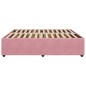 vidaXL Bettgestell Rosa 200x200 cm Samt vidaXL Bettgestell Rosa 200x200 cm Samt