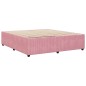 vidaXL Bettgestell Rosa 200x200 cm Samt vidaXL Bettgestell Rosa 200x200 cm Samt