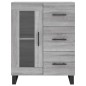 Highboard Grau Sonoma 69,5x34x180 cm Holzwerkstoff Highboard Grau Sonoma 69,5x34x180 cm Holzwerkstoff