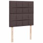 vidaXL Boxspringbett mit Matratze Dunkelbraun 90x190 cm Stoff vidaXL Boxspringbett mit Matratze Dunkelbraun 90x190 cm Stoff