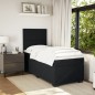 vidaXL Boxspringbett mit Matratze Schwarz 80x200 cm Samt vidaXL Boxspringbett mit Matratze Schwarz 80x200 cm Samt