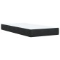 vidaXL Boxspringbett mit Matratze Schwarz 80x200 cm Samt vidaXL Boxspringbett mit Matratze Schwarz 80x200 cm Samt