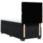 vidaXL Boxspringbett mit Matratze Schwarz 80x200 cm Samt vidaXL Boxspringbett mit Matratze Schwarz 80x200 cm Samt