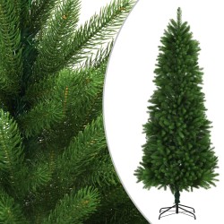 Künstlicher Weihnachtsbaum mit LEDs & Kugeln 240 cm Grün