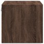 vidaXL Wandschrank Braun Eichen-Optik 50x42,5x40 cm Holzwerkstoff vidaXL Wandschrank Braun Eichen-Optik 50x42,5x40 cm Holzwerkstoff