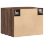 vidaXL Wandschrank Braun Eichen-Optik 50x42,5x40 cm Holzwerkstoff vidaXL Wandschrank Braun Eichen-Optik 50x42,5x40 cm Holzwerkstoff