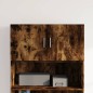 vidaXL Wandschrank Räuchereiche 80x42,5x40 cm Holzwerkstoff vidaXL Wandschrank Räuchereiche 80x42,5x40 cm Holzwerkstoff