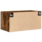 vidaXL Wandschrank Räuchereiche 80x42,5x40 cm Holzwerkstoff vidaXL Wandschrank Räuchereiche 80x42,5x40 cm Holzwerkstoff