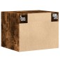 vidaXL Wandschrank Räuchereiche 50x42,5x40 cm Holzwerkstoff vidaXL Wandschrank Räuchereiche 50x42,5x40 cm Holzwerkstoff
