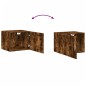 vidaXL Wandschrank Räuchereiche 50x42,5x40 cm Holzwerkstoff vidaXL Wandschrank Räuchereiche 50x42,5x40 cm Holzwerkstoff