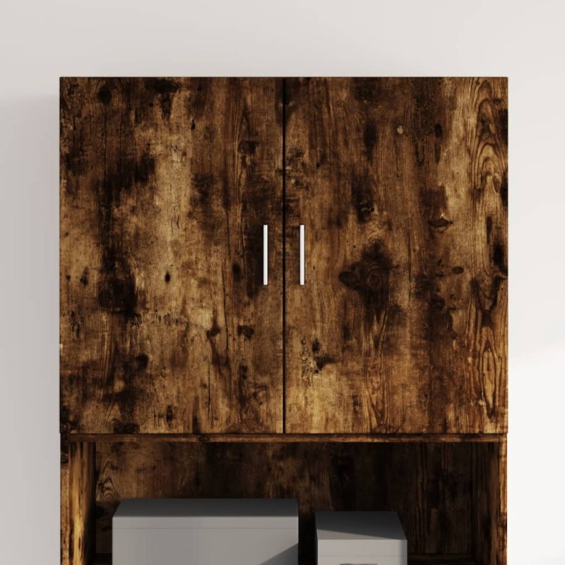 vidaXL Wandschrank Räuchereiche 80x42,5x64 cm Holzwerkstoff vidaXL Wandschrank Räuchereiche 80x42,5x64 cm Holzwerkstoff