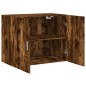 vidaXL Wandschrank Räuchereiche 80x42,5x64 cm Holzwerkstoff vidaXL Wandschrank Räuchereiche 80x42,5x64 cm Holzwerkstoff