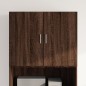 vidaXL Wandschrank Braun Eichen-Optik 80x42,5x64 cm Holzwerkstoff vidaXL Wandschrank Braun Eichen-Optik 80x42,5x64 cm Holzwerkstoff