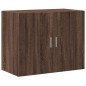 vidaXL Wandschrank Braun Eichen-Optik 80x42,5x64 cm Holzwerkstoff vidaXL Wandschrank Braun Eichen-Optik 80x42,5x64 cm Holzwerkstoff