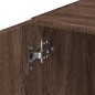 vidaXL Wandschrank Braun Eichen-Optik 80x42,5x64 cm Holzwerkstoff vidaXL Wandschrank Braun Eichen-Optik 80x42,5x64 cm Holzwerkstoff