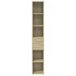 vidaXL Highboard Sonoma-Eiche 30x42,5x185 cm Holzwerkstoff vidaXL Highboard Sonoma-Eiche 30x42,5x185 cm Holzwerkstoff