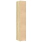 vidaXL Highboard Sonoma-Eiche 30x42,5x185 cm Holzwerkstoff vidaXL Highboard Sonoma-Eiche 30x42,5x185 cm Holzwerkstoff