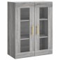 Highboard Grau Sonoma 69,5x34x180 cm Holzwerkstoff Highboard Grau Sonoma 69,5x34x180 cm Holzwerkstoff