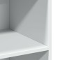 vidaXL Sideboard Weiß 70x41x93 cm Holzwerkstoff vidaXL Sideboard Weiß 70x41x93 cm Holzwerkstoff