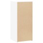 vidaXL Sideboard Weiß 40x41x93 cm Holzwerkstoff vidaXL Sideboard Weiß 40x41x93 cm Holzwerkstoff