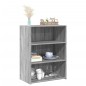 vidaXL Sideboard Grau Sonoma 70x41x93 cm Holzwerkstoff vidaXL Sideboard Grau Sonoma 70x41x93 cm Holzwerkstoff