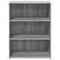 vidaXL Sideboard Grau Sonoma 70x41x93 cm Holzwerkstoff vidaXL Sideboard Grau Sonoma 70x41x93 cm Holzwerkstoff