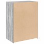 vidaXL Sideboard Grau Sonoma 70x41x93 cm Holzwerkstoff vidaXL Sideboard Grau Sonoma 70x41x93 cm Holzwerkstoff