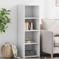 vidaXL Highboard Weiß 40x41x124 cm Holzwerkstoff vidaXL Highboard Weiß 40x41x124 cm Holzwerkstoff