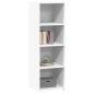 vidaXL Highboard Weiß 40x41x124 cm Holzwerkstoff vidaXL Highboard Weiß 40x41x124 cm Holzwerkstoff