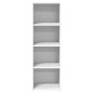 vidaXL Highboard Weiß 40x41x124 cm Holzwerkstoff vidaXL Highboard Weiß 40x41x124 cm Holzwerkstoff