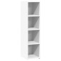 vidaXL Highboard Weiß 30x41x124 cm Holzwerkstoff vidaXL Highboard Weiß 30x41x124 cm Holzwerkstoff