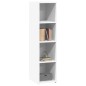 vidaXL Highboard Weiß 30x41x124 cm Holzwerkstoff vidaXL Highboard Weiß 30x41x124 cm Holzwerkstoff