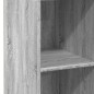 vidaXL Highboard Grau Sonoma 30x41x124 cm Holzwerkstoff vidaXL Highboard Grau Sonoma 30x41x124 cm Holzwerkstoff