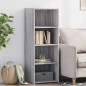 vidaXL Highboard Grau Sonoma 45x41x124 cm Holzwerkstoff vidaXL Highboard Grau Sonoma 45x41x124 cm Holzwerkstoff