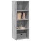 vidaXL Highboard Grau Sonoma 45x41x124 cm Holzwerkstoff vidaXL Highboard Grau Sonoma 45x41x124 cm Holzwerkstoff