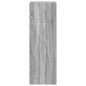 vidaXL Highboard Grau Sonoma 45x41x124 cm Holzwerkstoff vidaXL Highboard Grau Sonoma 45x41x124 cm Holzwerkstoff