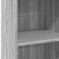 vidaXL Highboard Grau Sonoma 45x41x124 cm Holzwerkstoff vidaXL Highboard Grau Sonoma 45x41x124 cm Holzwerkstoff