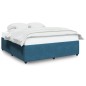 vidaXL Bettgestell Blau 180x200 cm Samt vidaXL Bettgestell Blau 180x200 cm Samt