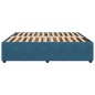 vidaXL Bettgestell Blau 180x200 cm Samt vidaXL Bettgestell Blau 180x200 cm Samt