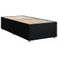vidaXL Boxspringbett mit Matratze Schwarz 80x200 cm Stoff vidaXL Boxspringbett mit Matratze Schwarz 80x200 cm Stoff