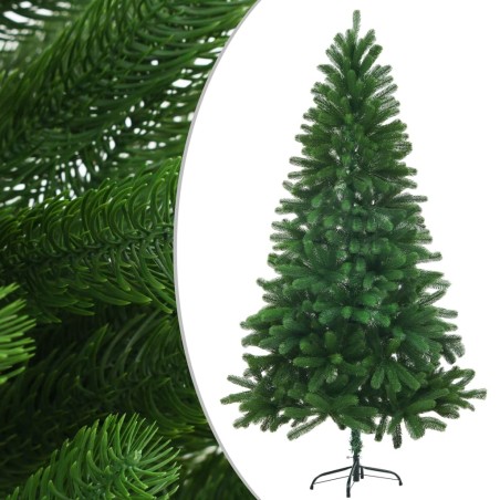 vidaXL Künstlicher Weihnachtsbaum mit Beleuchtung & Kugeln 150 cm Grün