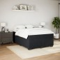 vidaXL Boxspringbett mit Matratze Schwarz 160x200 cm Samt vidaXL Boxspringbett mit Matratze Schwarz 160x200 cm Samt
