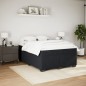 vidaXL Boxspringbett mit Matratze Schwarz 140x190 cm Samt vidaXL Boxspringbett mit Matratze Schwarz 140x190 cm Samt