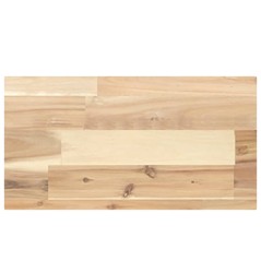 vidaXL Schweberegal 60x20x4 cm Massivholz Akazie Unbehandelt